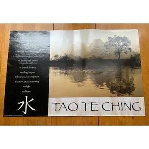 Tao n Taoism‎ Poster Sz 24x36 Wallpaper Large College Collection Wall Art